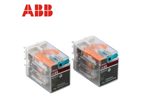 ABB小型繼電器 CR-M024DC2L DC24V 8腳 中間繼電器